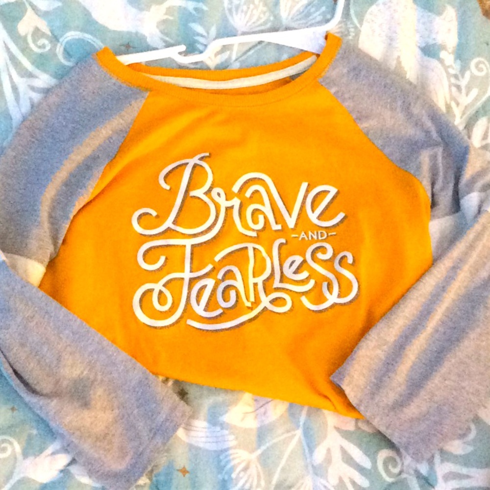 Cute Varsity long sleeve shirt